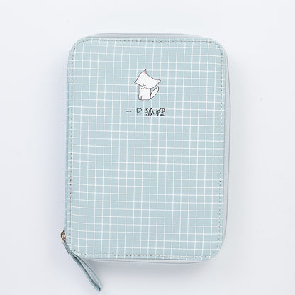 Canvas Stationery Pouch and Gadget Storage Bag a-fox by HitMyNeed
