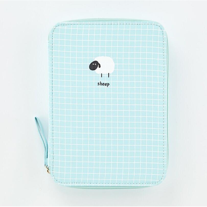 Canvas Stationery Pouch and Gadget Storage Bag a-sheep by HitMyNeed