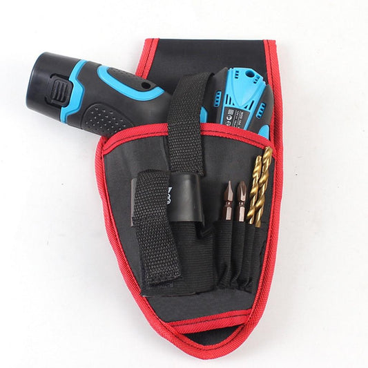 Canvas Tool Belt Drill Holster with Bit Pockets by HitMyNeed