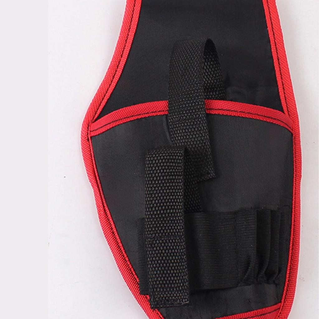 Canvas Tool Belt Drill Holster with Bit Pockets by HitMyNeed