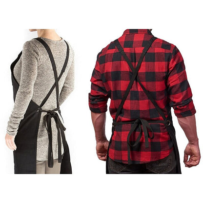 Canvas Work Apron with Multiple Tool Pockets by HitMyNeed
