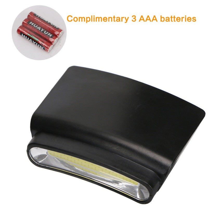 Cap Light LED Clip-On Hat Lamp with 3 Modes by HitMyNeed