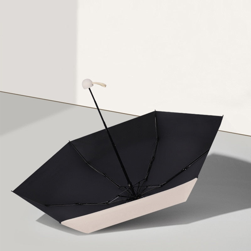 Capsule Mini Umbrella for Sun and Rain Protection by HitMyNeed