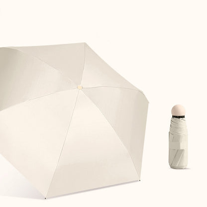 Capsule Mini Umbrella for Sun and Rain Protection by HitMyNeed