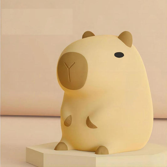 Capybara Silicone Night Light with Timer & Dimming by HitMyNeed