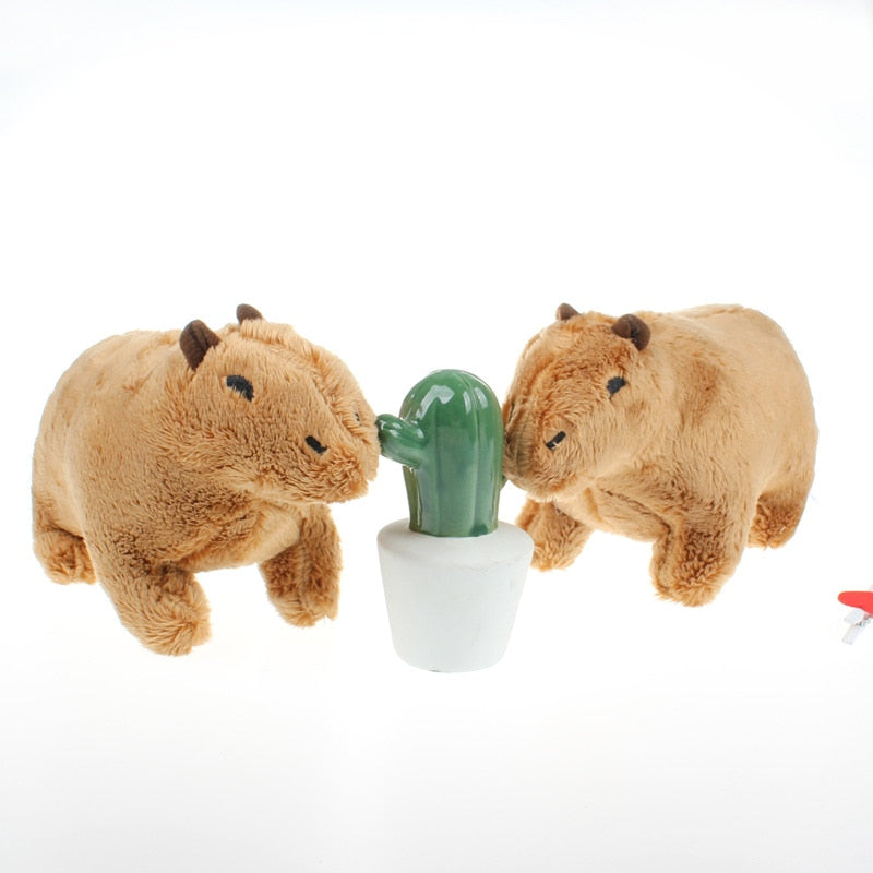 Capybara Soft Toy Plush Animal 18cm by HitMyNeed