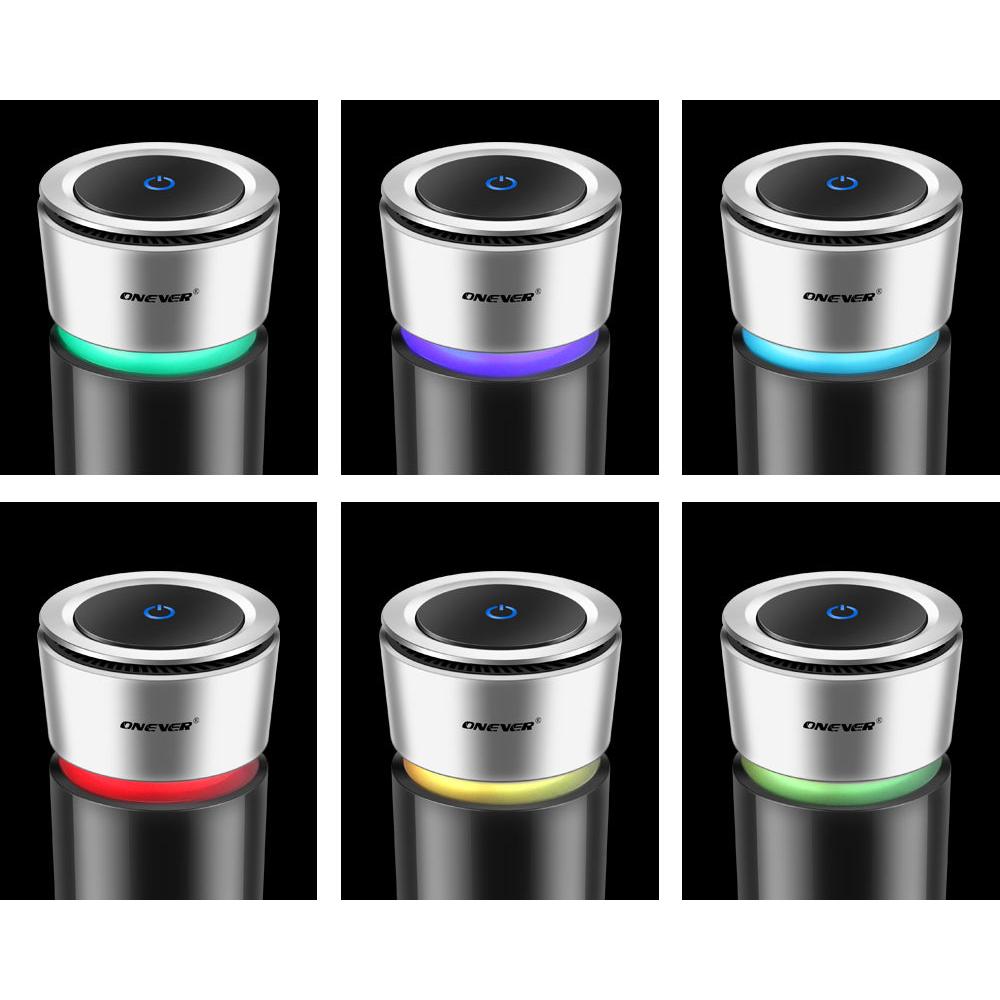 Car Air Cleaner Ionizer with Activated Carbon Filter by HitMyNeed