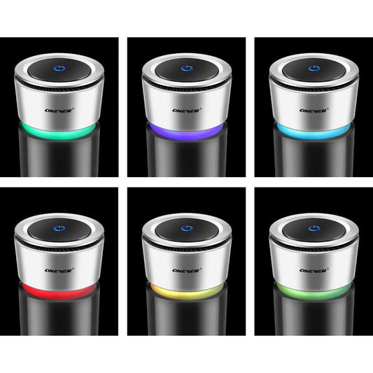 Car Air Cleaner Ionizer with Activated Carbon Filter by HitMyNeed