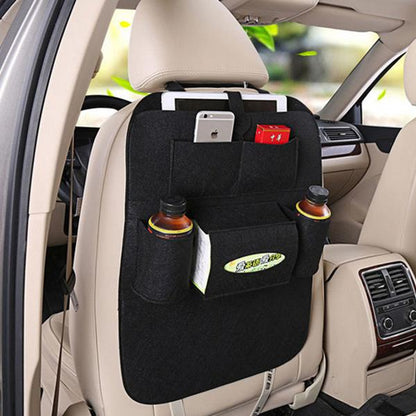 Car Back Seat Organizer with Multi-Pocket Storage by HitMyNeed