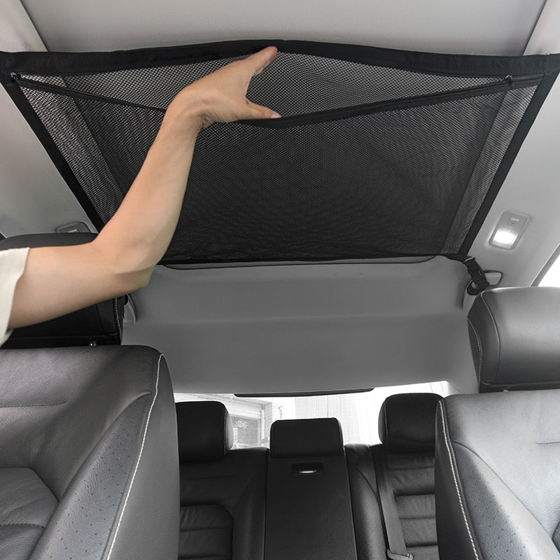 Car Ceiling Storage Mesh Net Organizer by HitMyNeed