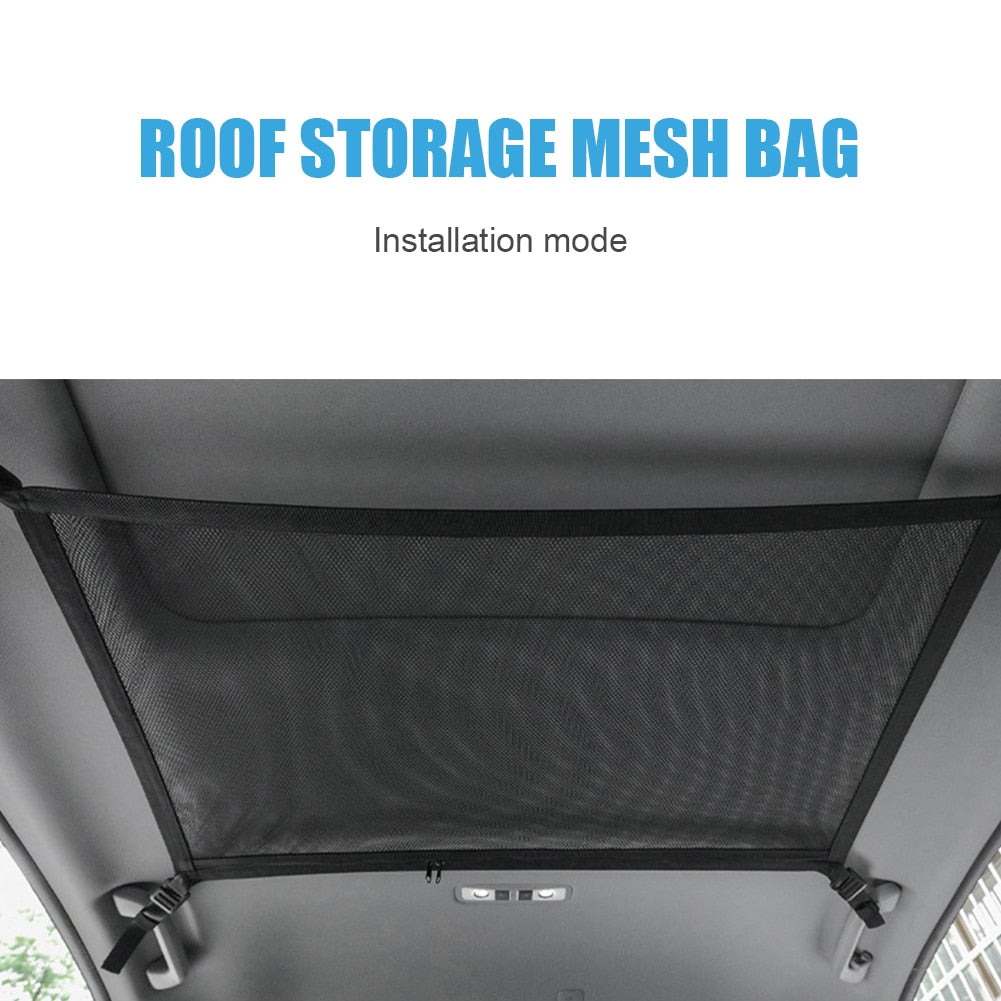 Car Ceiling Storage Mesh Net Organizer by HitMyNeed