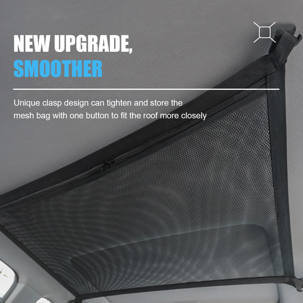 Car Ceiling Storage Mesh Net Organizer by HitMyNeed