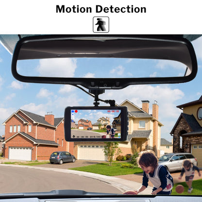 Car Dash Cam DVR with 4" Screen & Parking Mode by HitMyNeed