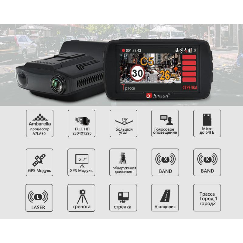 Car Dash Cam with Radar Detector & GPS by HitMyNeed