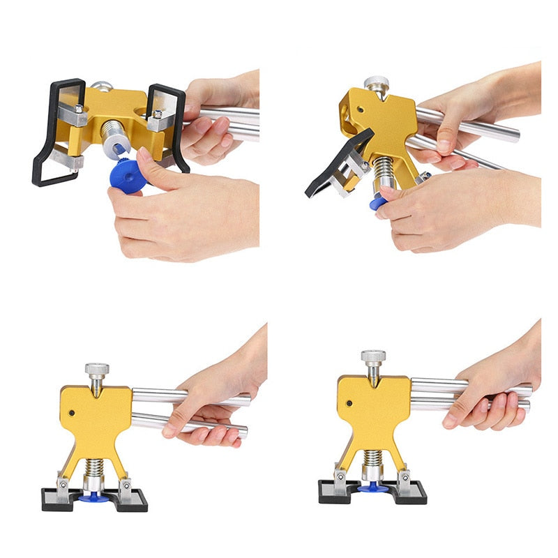 Car Dent Repair Puller Kit with Glue Tabs by HitMyNeed