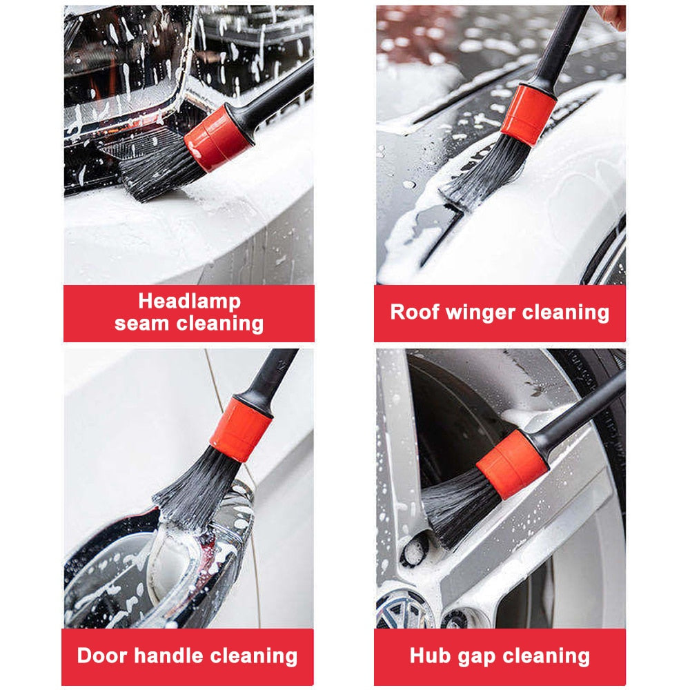 Car Detailing Brush Set 5 pcs by HitMyNeed