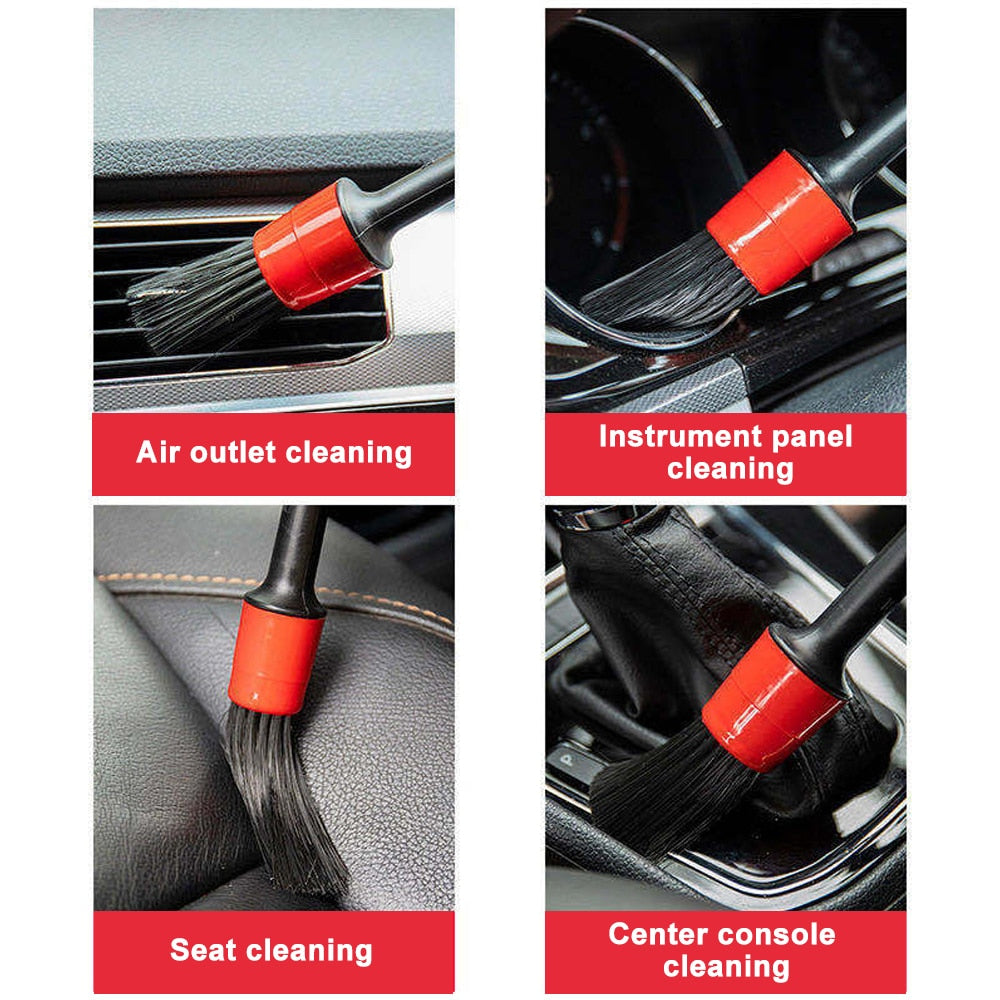 Car Detailing Brush Set 5 pcs by HitMyNeed