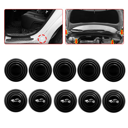 Car Door & Trunk Shock-Absorbing Cushion Pads, 4-Pack by HitMyNeed