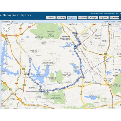 Car GPS Tracker Vehicle Tracking Device by HitMyNeed