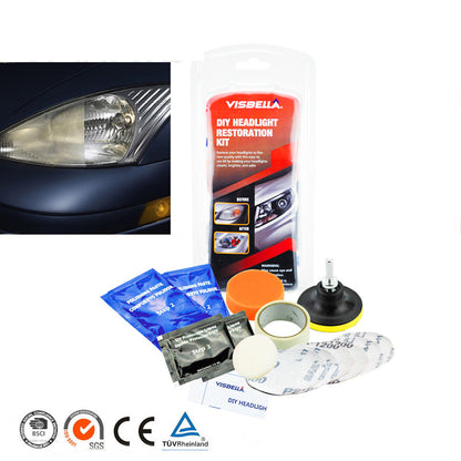 Car Headlight Cleaner & Restoration Kit by HitMyNeed
