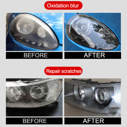 Car Headlight Restoration & Polishing Kit 100ml by HitMyNeed