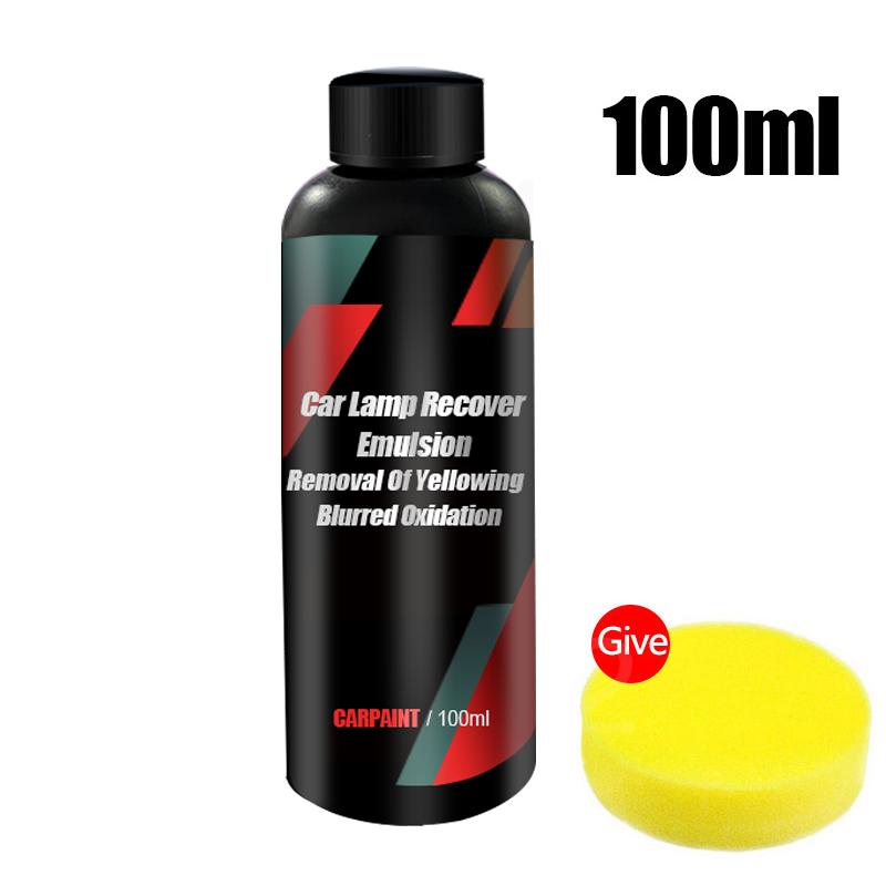 Car Headlight Restoration & Polishing Kit 100ml 100ml by HitMyNeed