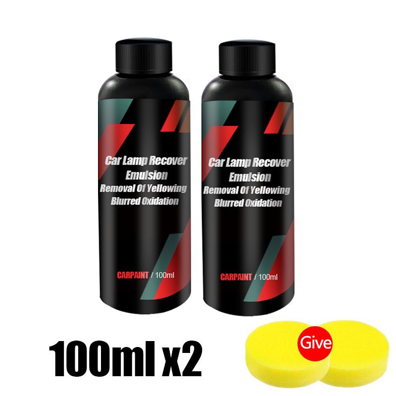 Car Headlight Restoration & Polishing Kit 100ml 200ml by HitMyNeed