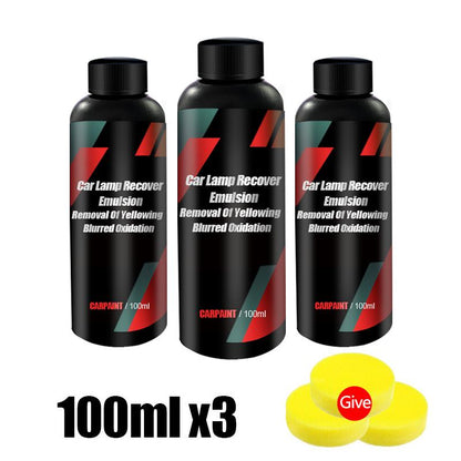 Car Headlight Restoration & Polishing Kit 100ml 300ml by HitMyNeed