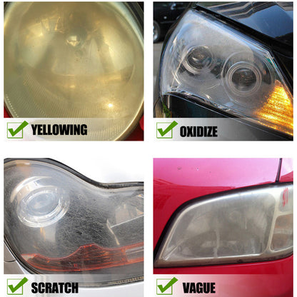 Car Headlight Restoration & Polishing Kit 100ml by HitMyNeed