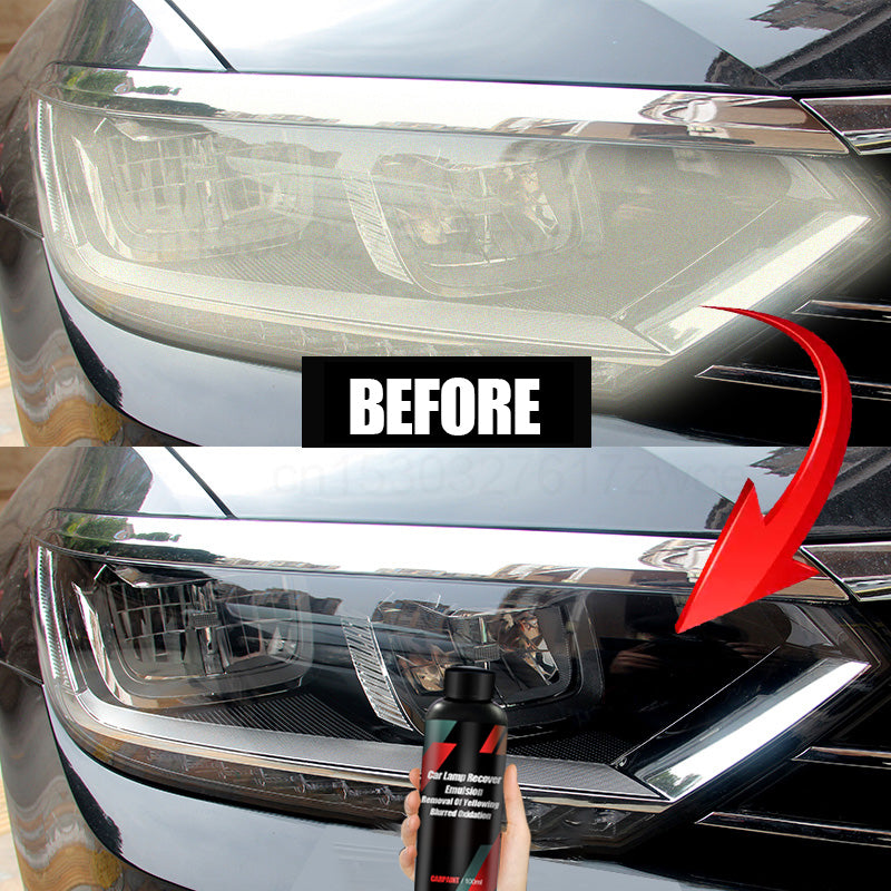 Car Headlight Restoration & Polishing Kit 100ml by HitMyNeed