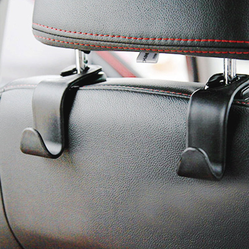 Car Headrest Purse and Bag Hooks (Set of 4) by HitMyNeed