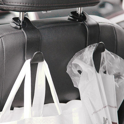 Car Headrest Purse and Bag Hooks (Set of 4) by HitMyNeed