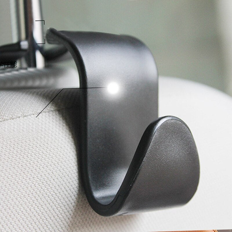 Car Headrest Purse and Bag Hooks (Set of 4) by HitMyNeed