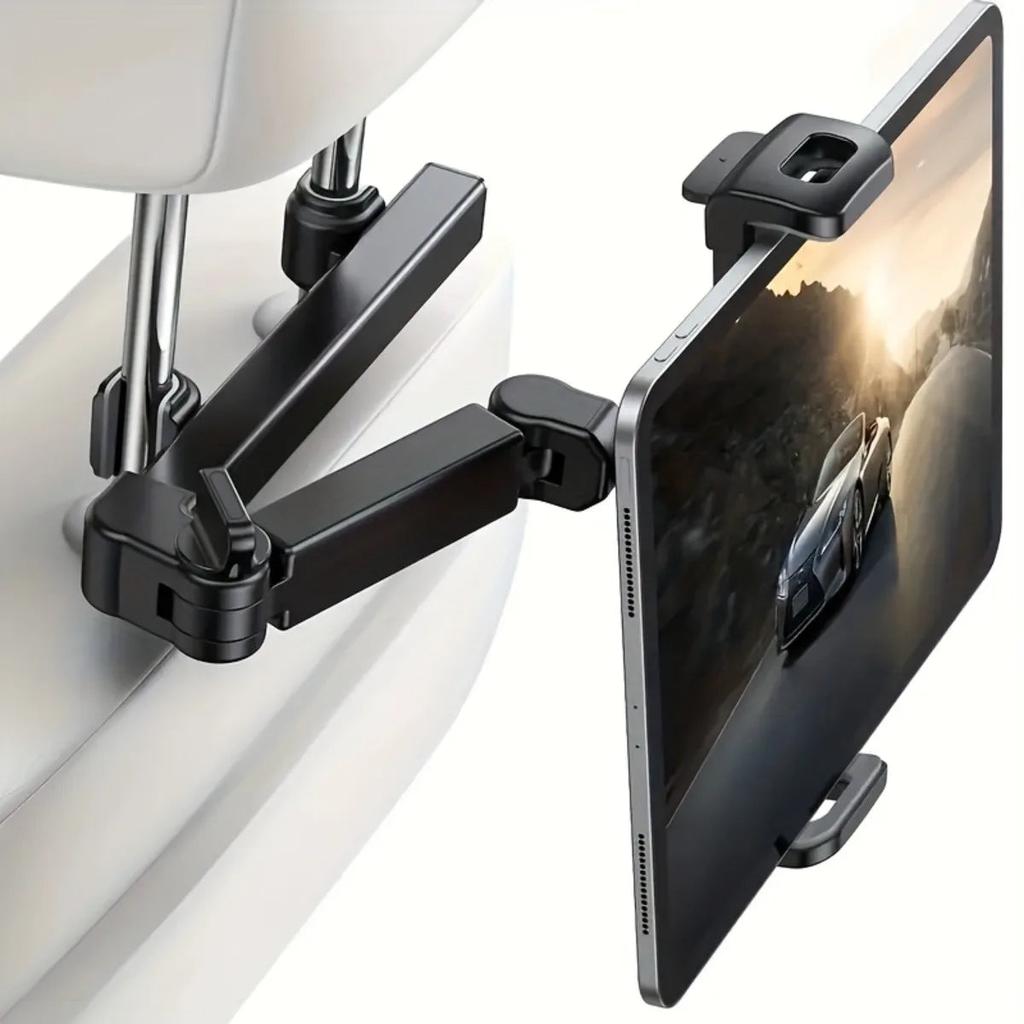 Car Headrest Tablet Holder for 4.7-12.9" Devices by HitMyNeed