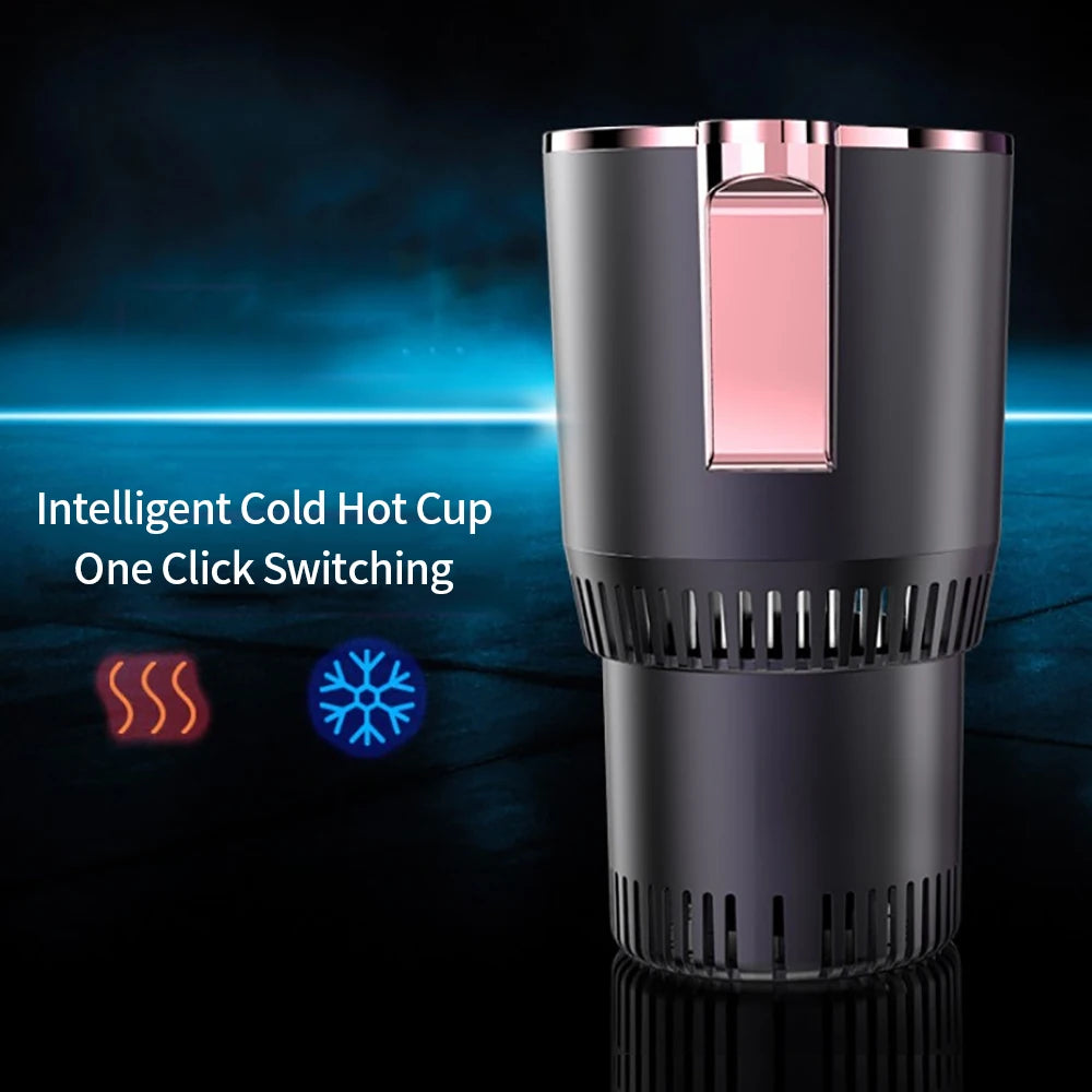 Car Hot & Cold Touch Screen Cup Holder Cooler Heater by HitMyNeed