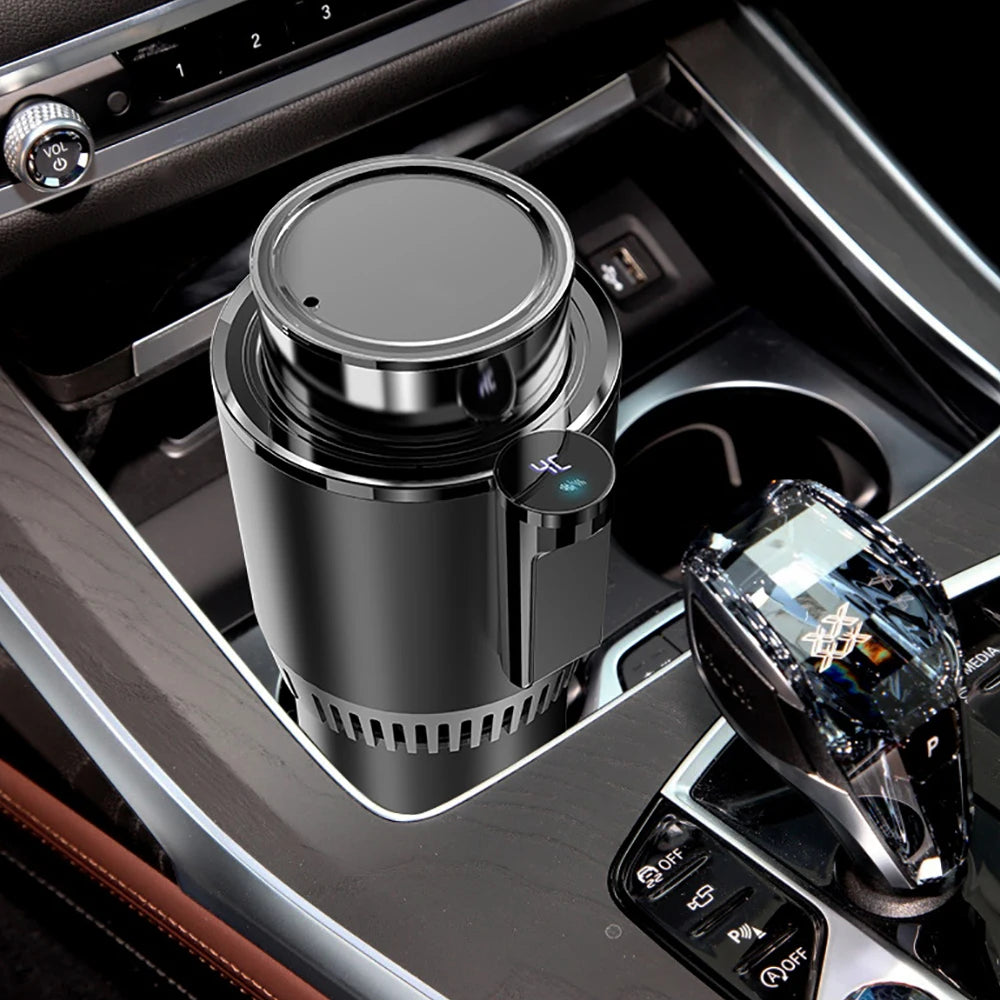 Car Hot & Cold Touch Screen Cup Holder Cooler Heater by HitMyNeed