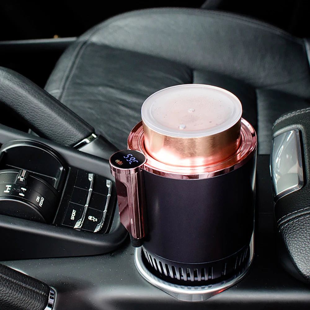 Car Hot & Cold Touch Screen Cup Holder Cooler Heater by HitMyNeed