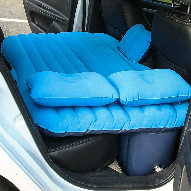 Car Inflatable Air Mattress Bed with Pump & Pillows by HitMyNeed