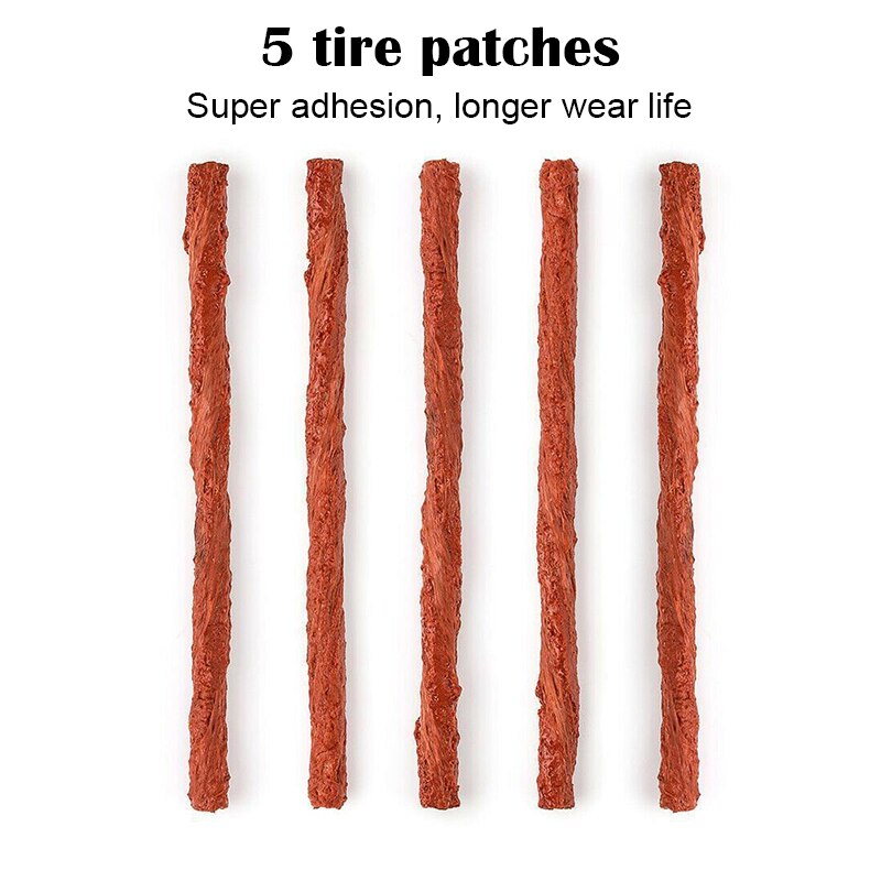 Car & Motorcycle Tubeless Tire Repair Strip Kit by HitMyNeed