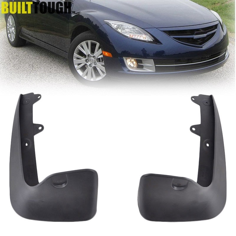 Car Mud Flaps 2PC Plastic Splash Guards Set by HitMyNeed