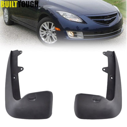Car Mud Flaps 2PC Plastic Splash Guards Set by HitMyNeed