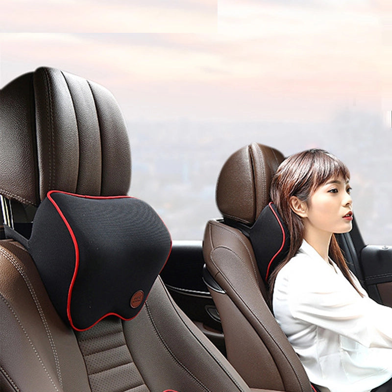 Car Neck Rest Head Support Pillow Set (2 Pack) by HitMyNeed