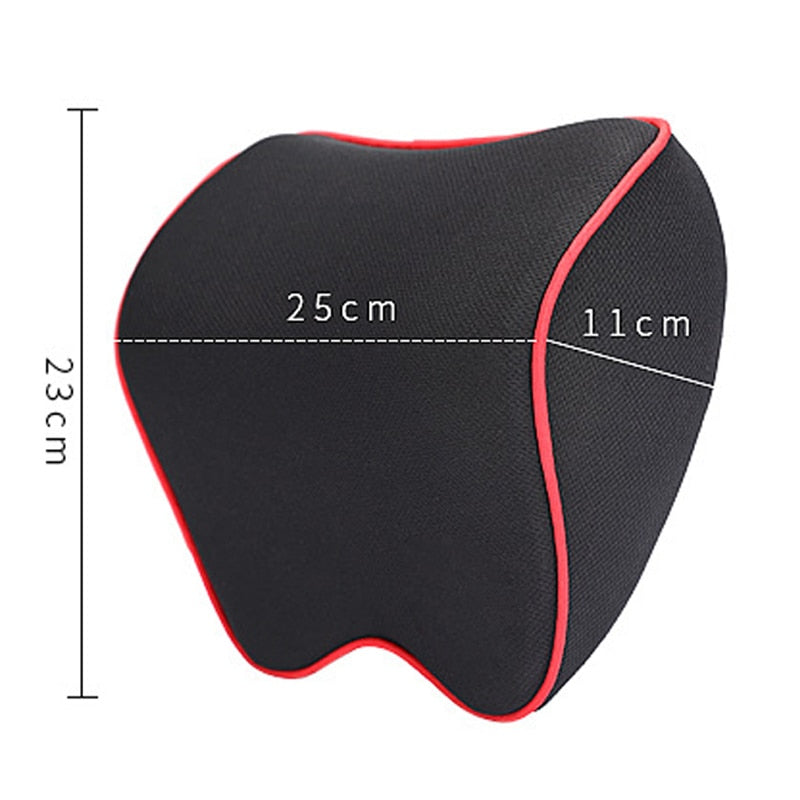Car Neck Rest Head Support Pillow Set (2 Pack) by HitMyNeed