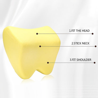 Car Neck Rest Head Support Pillow Set (2 Pack) by HitMyNeed