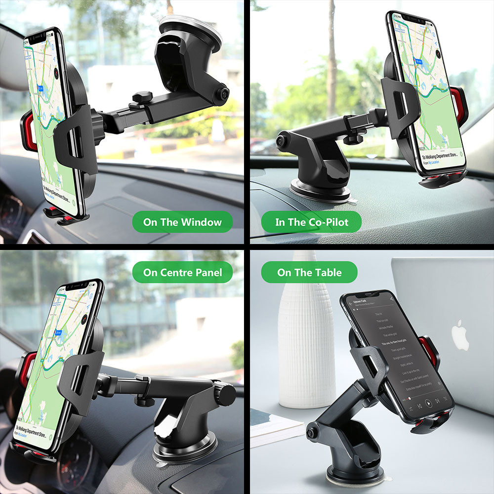 Car Phone Mount with Strong Adhesive Grip by HitMyNeed