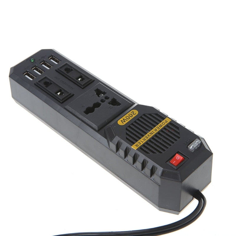 Car Power Inverter Adapter with 7-Outlets by HitMyNeed