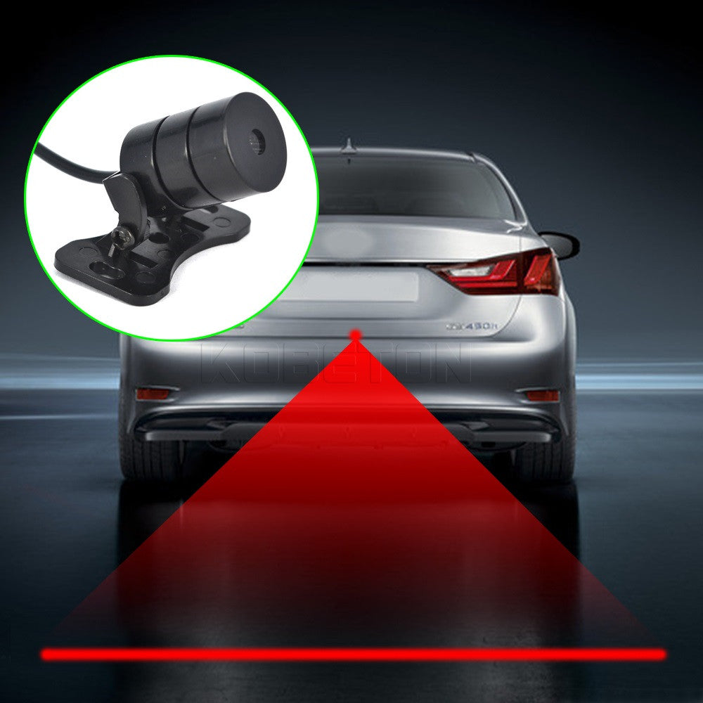 Car Rear Laser Fog Light Distance Warning Signal by HitMyNeed