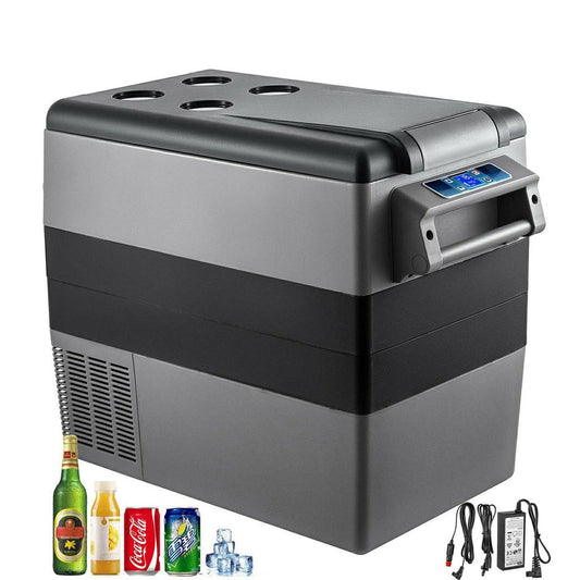 Car Refrigerator Mini Fridge Freezer for Camping 12V 45l by HitMyNeed
