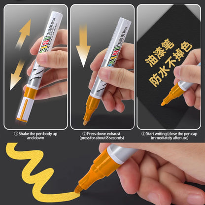 Car Scratch Repair & Tyre Paint Touch Up Pen by HitMyNeed