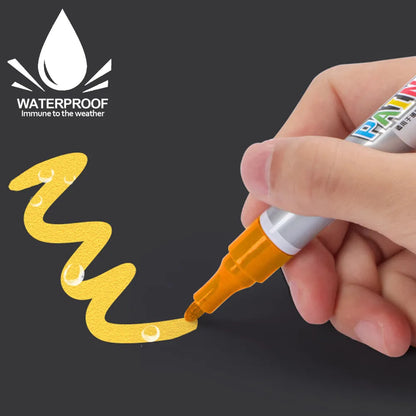 Car Scratch Repair & Tyre Paint Touch Up Pen by HitMyNeed